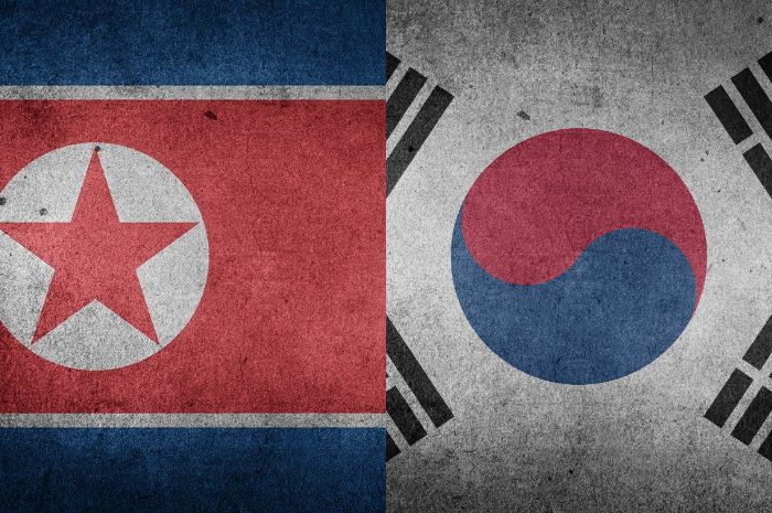 Detail Bendera Korea Utara Dan Korea Selatan Nomer 26