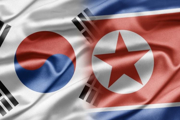 Detail Bendera Korea Utara Dan Korea Selatan Nomer 5