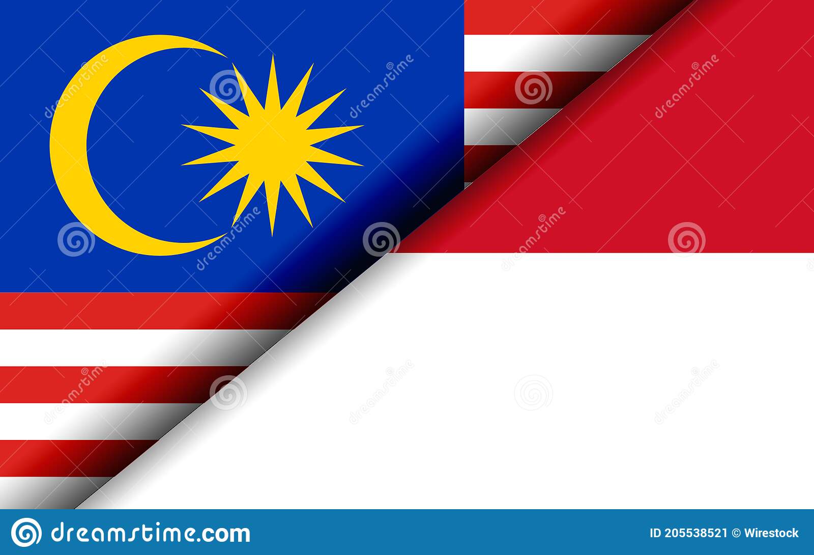 Detail Bendera Malaysia Dan Indonesia Nomer 39