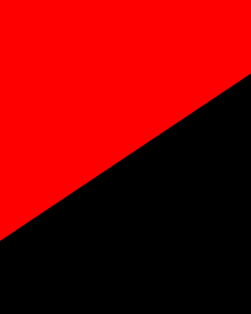 Detail Bendera Merah Hitam Nomer 13
