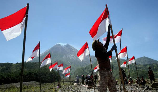 Detail Bendera Merah Putih Bulat Nomer 36