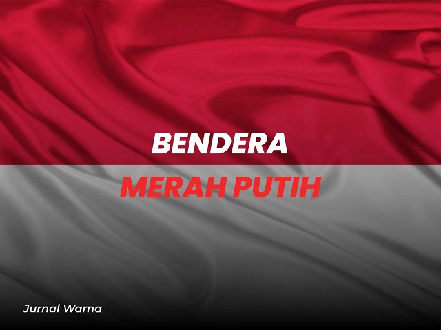 Detail Bendera Merah Putih Desain Nomer 46