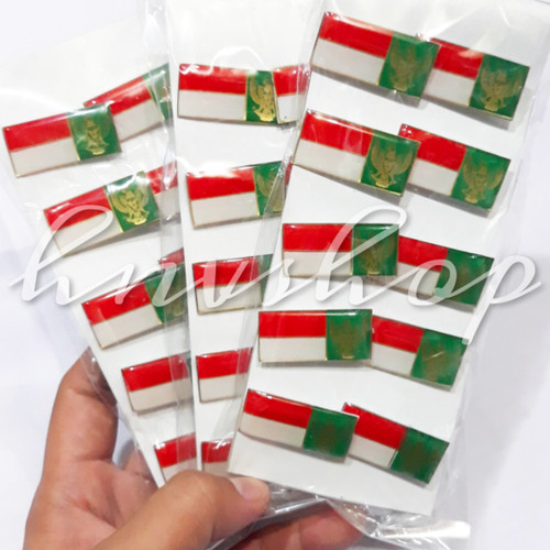 Detail Bendera Merah Putih Hijau Nomer 33