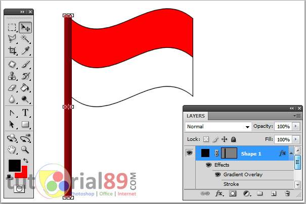 Detail Bendera Merah Putih Melengkung Nomer 22