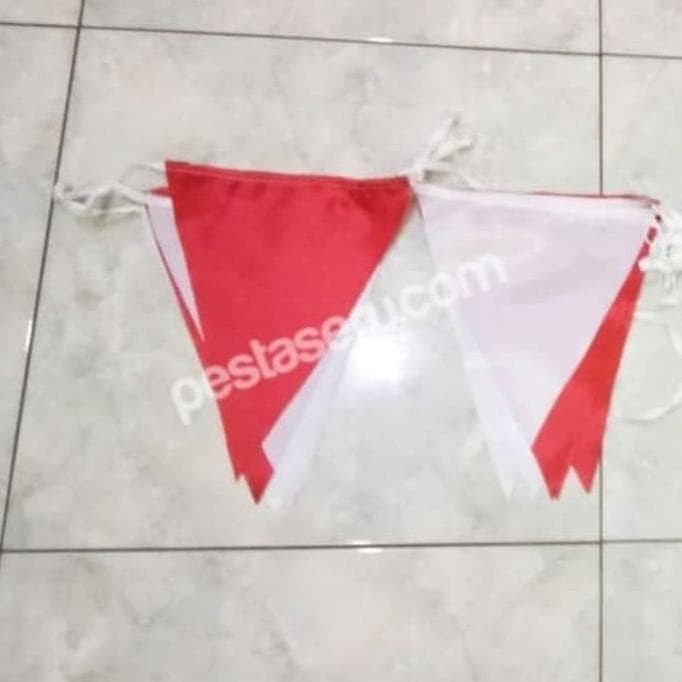 Detail Bendera Merah Putih Segitiga Nomer 36