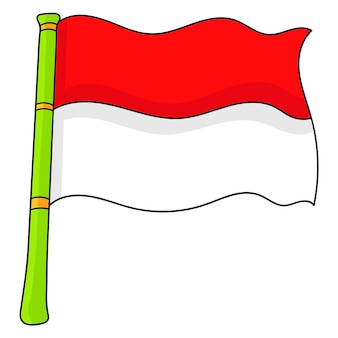 Detail Bendera Merah Putih Vector Nomer 42