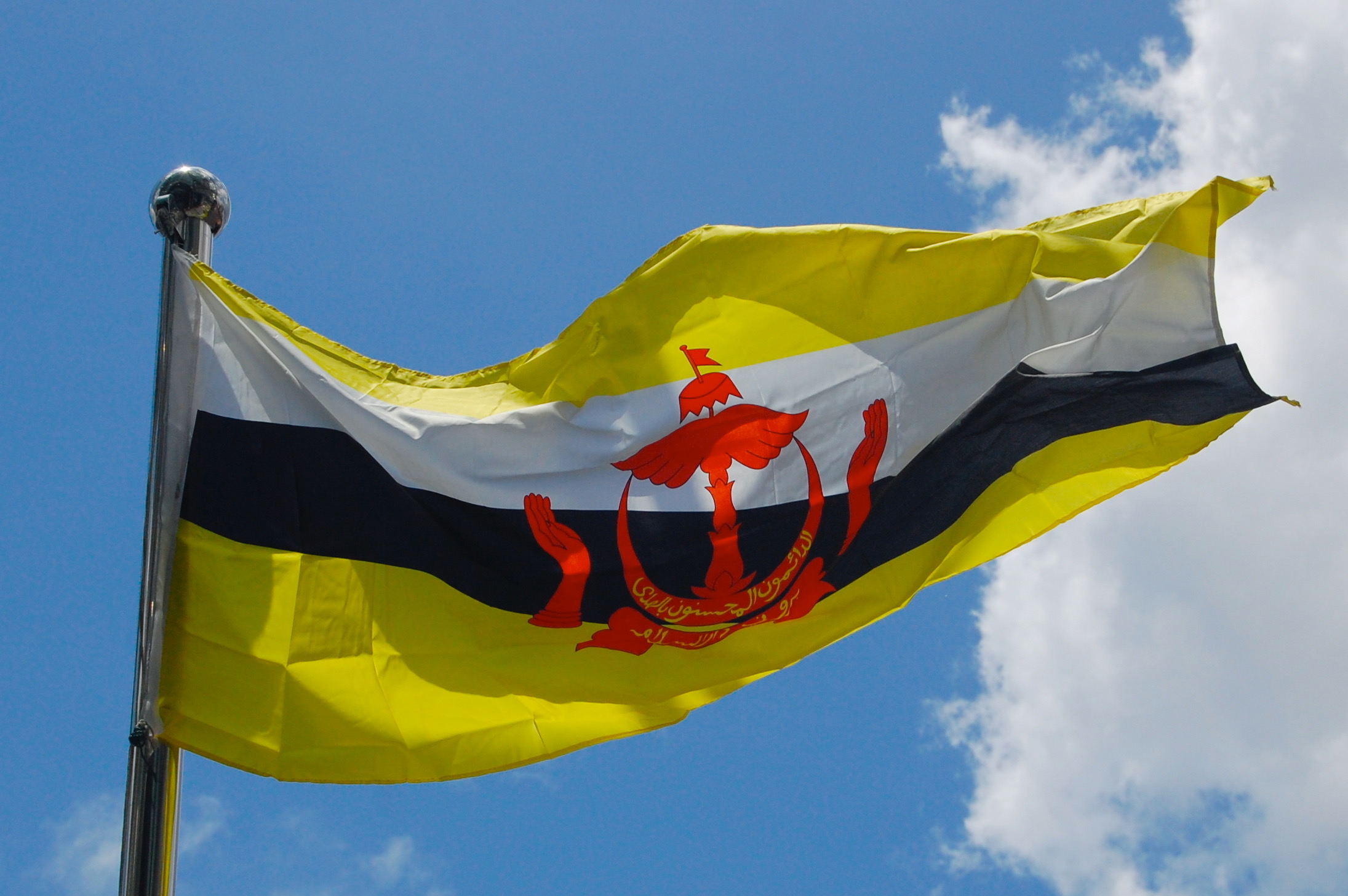 Detail Bendera Negara Brunei Darussalam Nomer 17