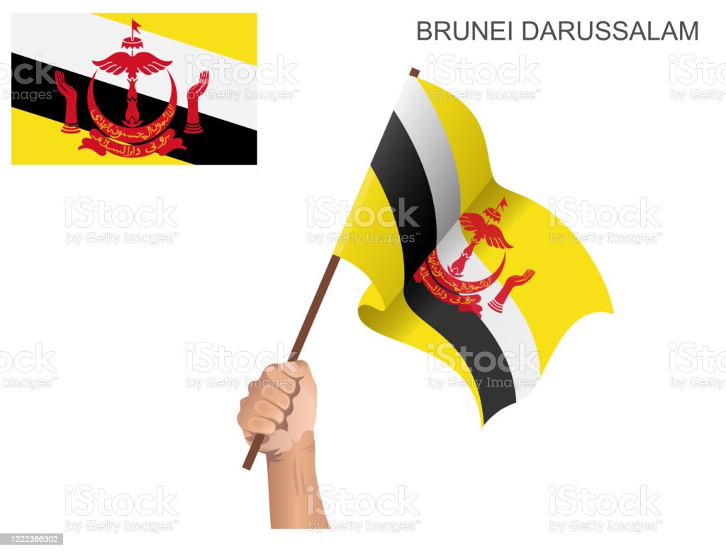 Detail Bendera Negara Brunei Darussalam Nomer 19