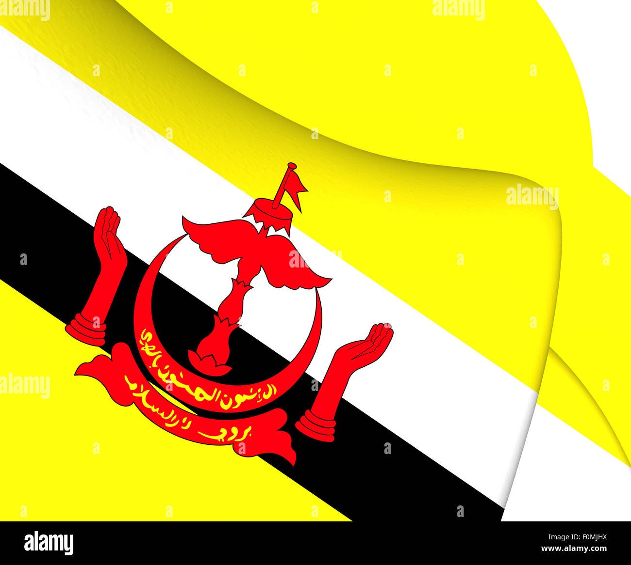 Detail Bendera Negara Brunei Darussalam Nomer 21