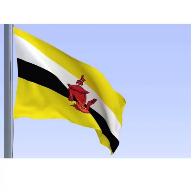 Detail Bendera Negara Brunei Darussalam Nomer 25