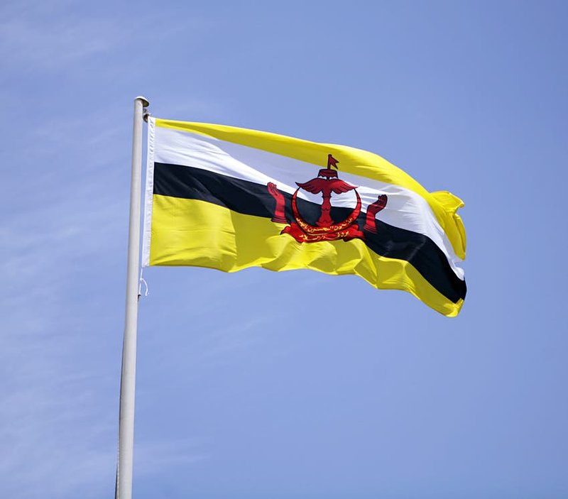 Detail Bendera Negara Brunei Darussalam Nomer 27