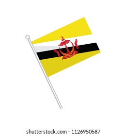 Detail Bendera Negara Brunei Darussalam Nomer 28