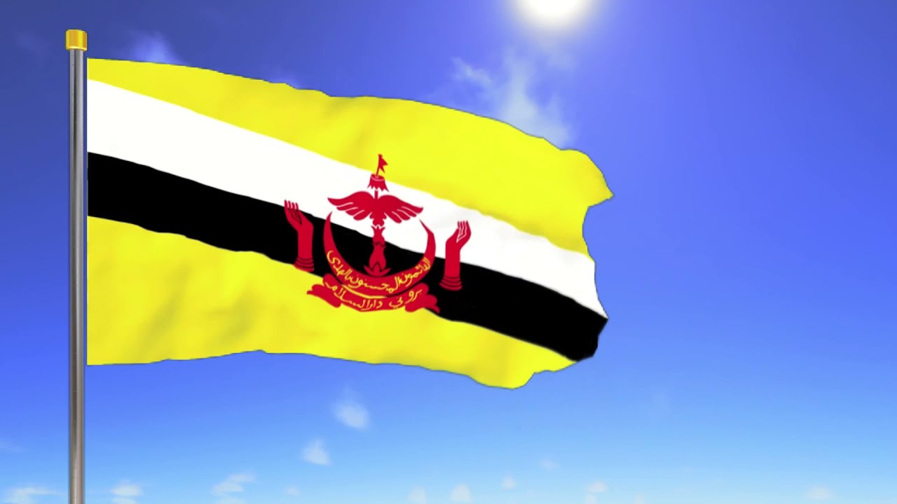 Detail Bendera Negara Brunei Darussalam Nomer 10