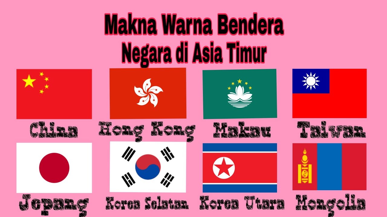 Detail Bendera Negara Negara Asia Nomer 3
