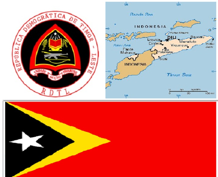 Detail Bendera Negara Timor Leste Nomer 8