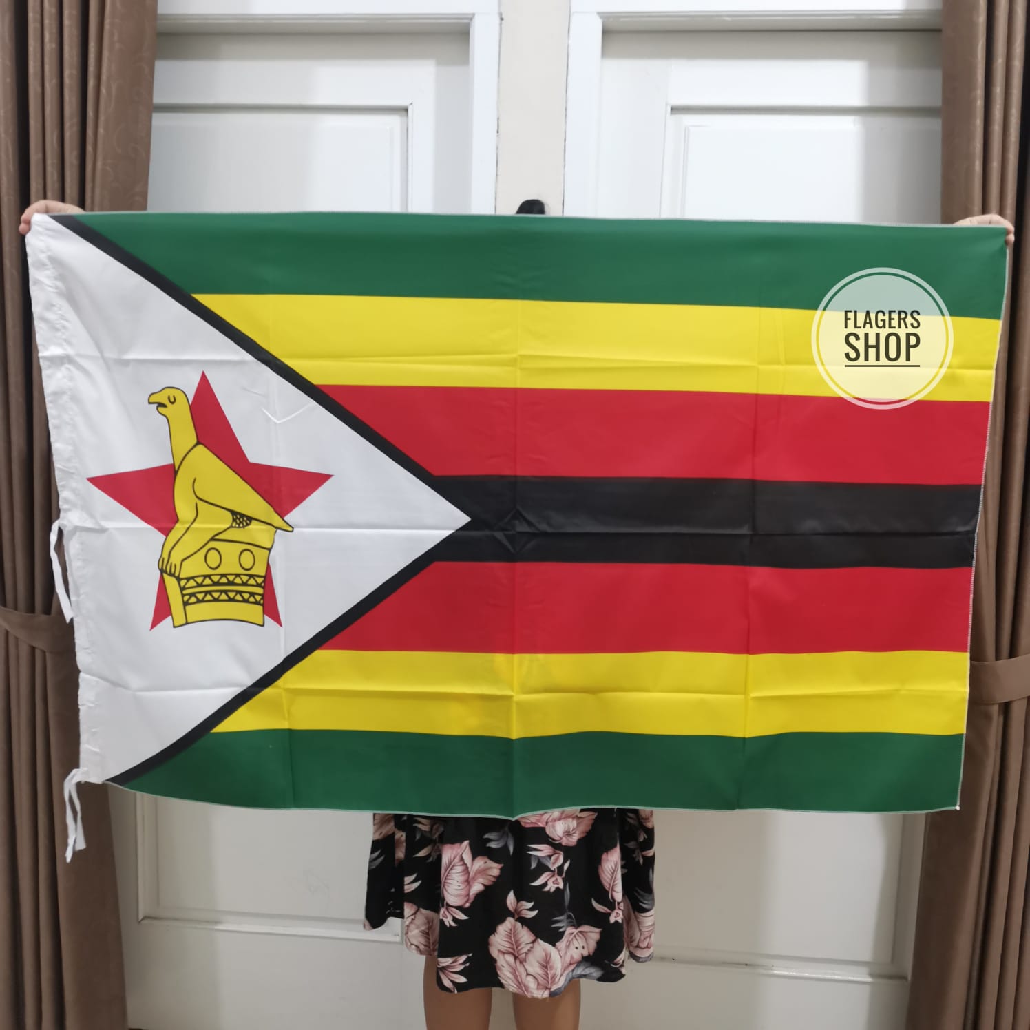 Detail Bendera Negara Zimbabwe Nomer 44