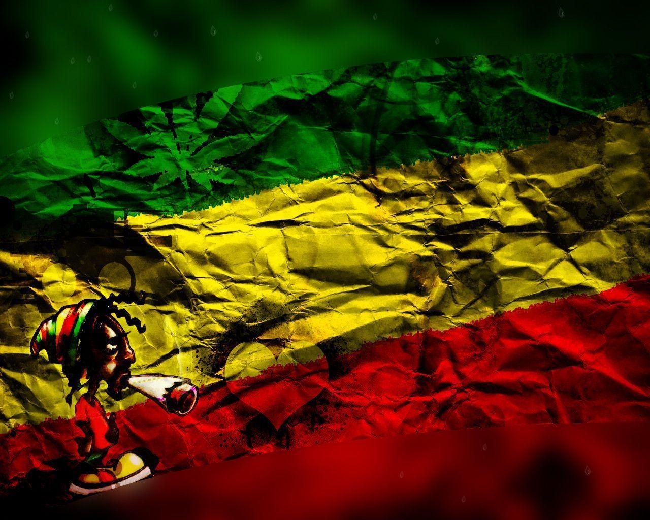 Detail Bendera Reggae Keren Nomer 34