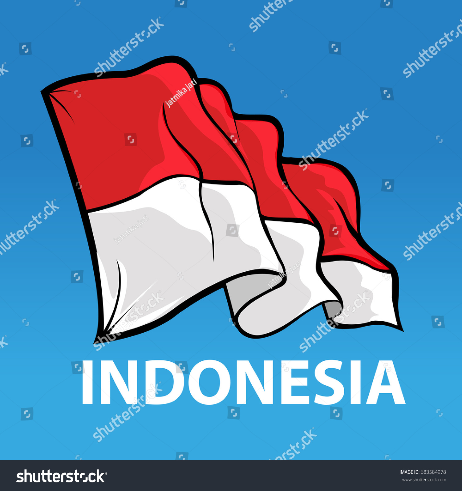 Detail Bendera Vector Nomer 46