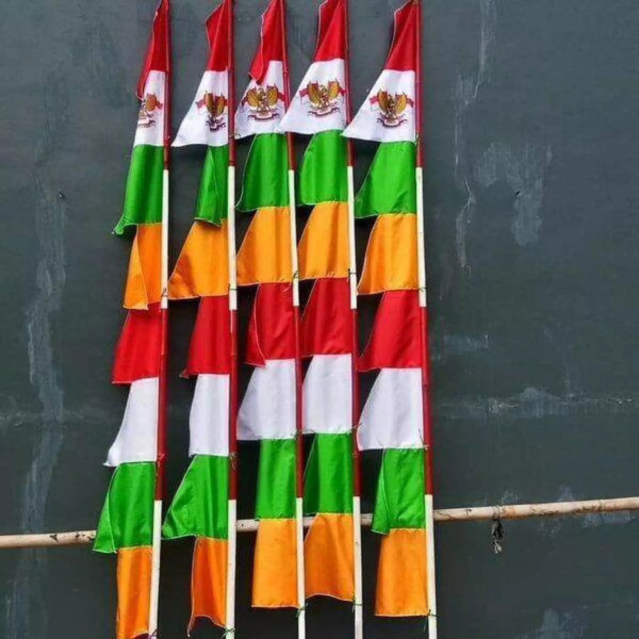 Detail Bendera Warna Warni Nomer 6