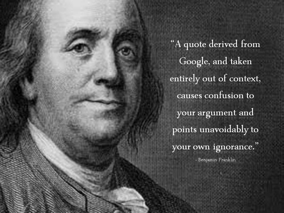 Detail Benjamin Franklin Quotes Nomer 29