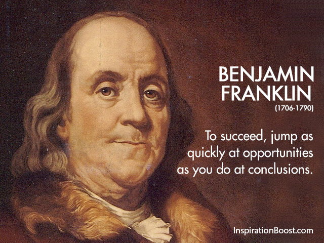 Detail Benjamin Franklin Quotes Nomer 42