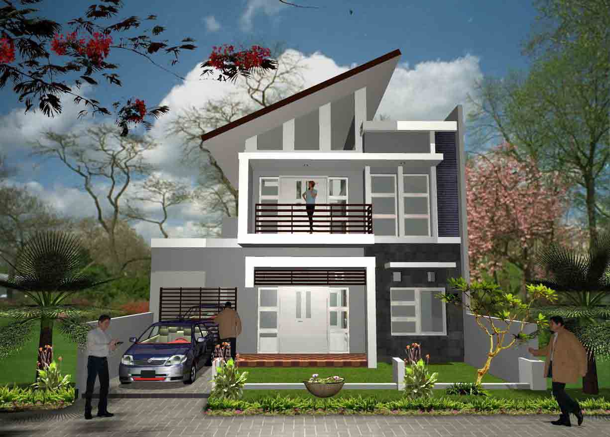 Detail Bentuk Atap Rumah Miring Kedepan Nomer 44