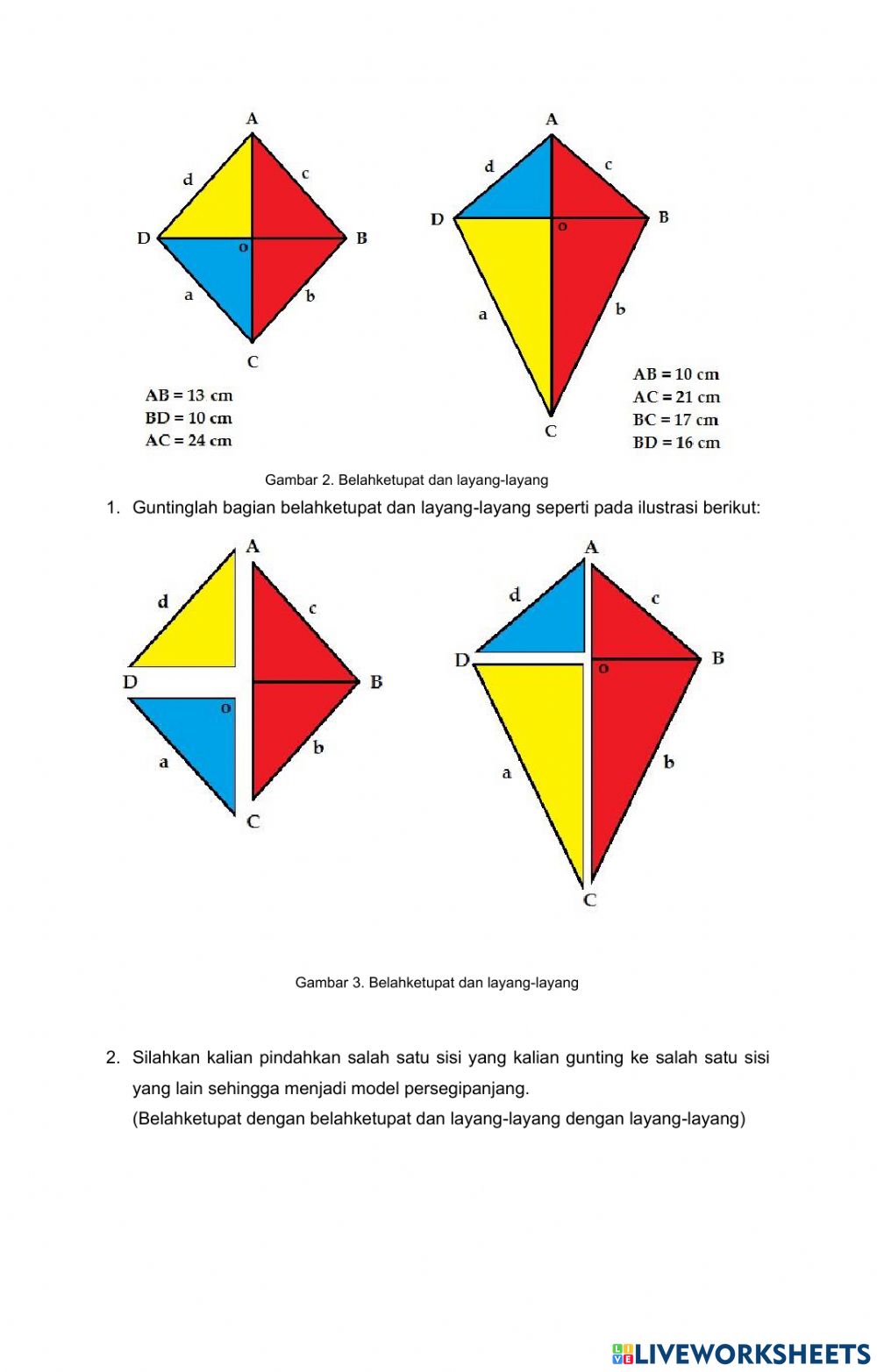 Detail Bentuk Belah Ketupat Nomer 54