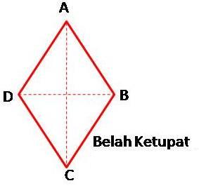 Detail Bentuk Belah Ketupat Nomer 8