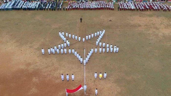 Detail Bentuk Bentuk Formasi Paskibra Nomer 2
