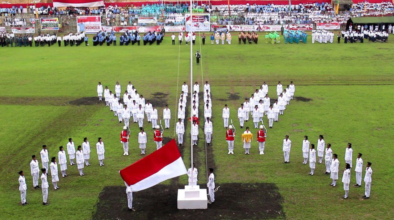 Detail Bentuk Bentuk Formasi Paskibra Nomer 21