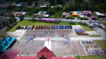 Detail Bentuk Bentuk Formasi Paskibra Nomer 49