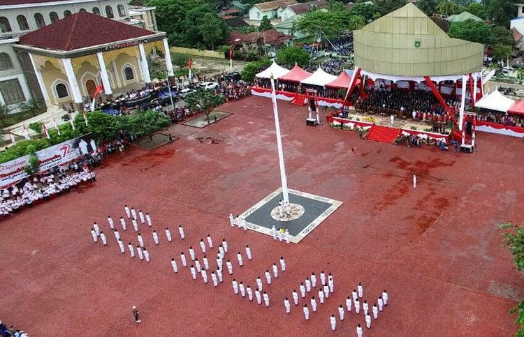 Detail Bentuk Bentuk Formasi Paskibra Nomer 51