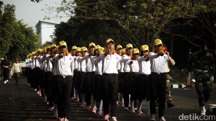 Detail Bentuk Bentuk Formasi Paskibra Nomer 53