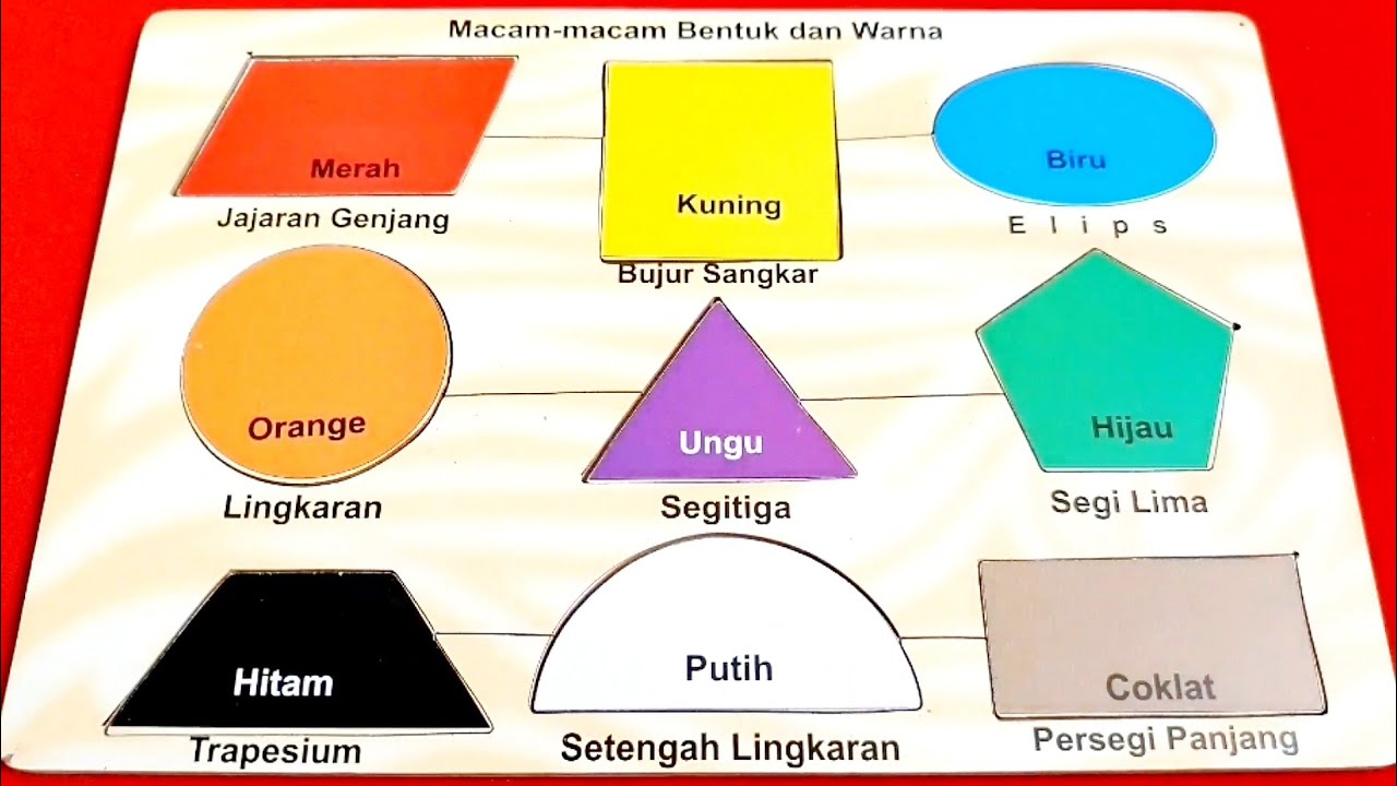 Bentuk Dan Warna - 58+ Koleksi Gambar