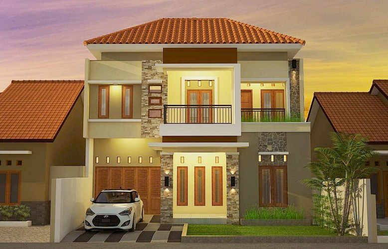 Detail Bentuk Depan Rumah Minimalis Nomer 14