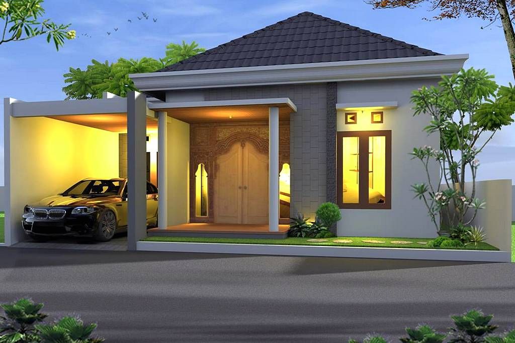 Detail Bentuk Depan Rumah Minimalis Modern Nomer 25