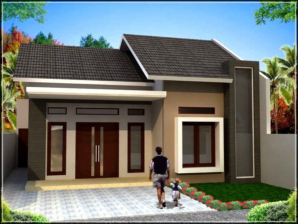 Detail Bentuk Depan Rumah Minimalis Modern Nomer 51