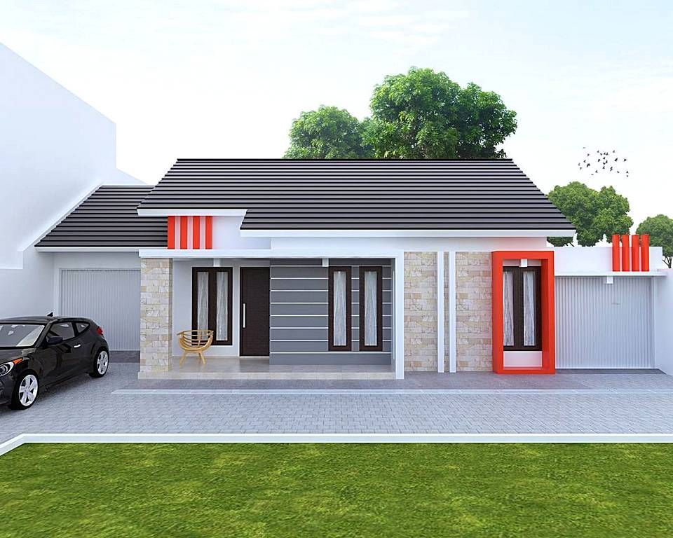 Detail Bentuk Depan Rumah Sederhana Nomer 47