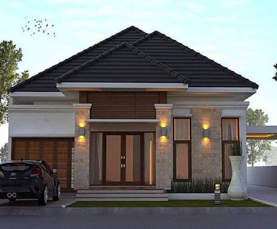 Detail Bentuk Desain Rumah Minimalis Nomer 12