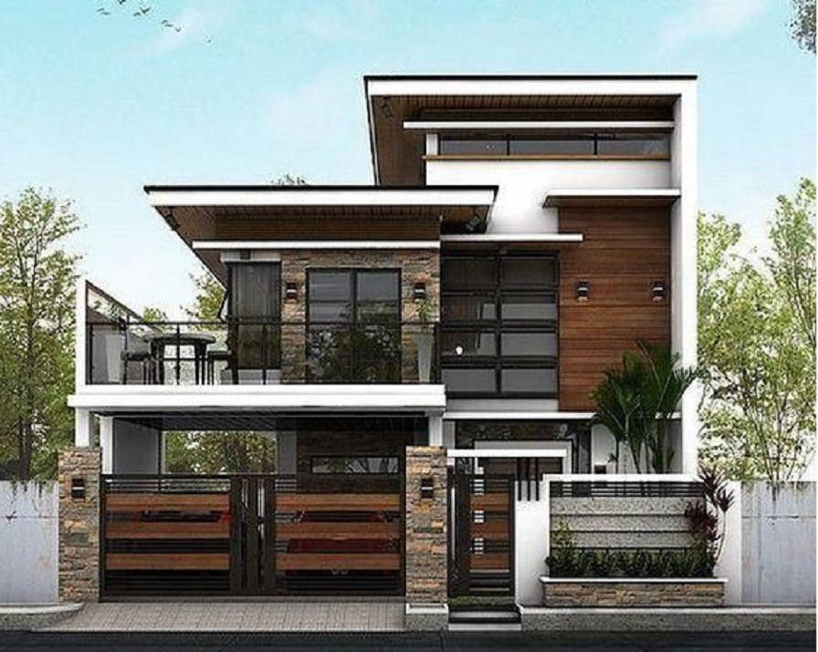 Detail Bentuk Desain Rumah Minimalis Nomer 20