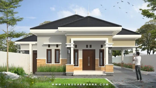 Detail Bentuk Desain Rumah Minimalis Nomer 34