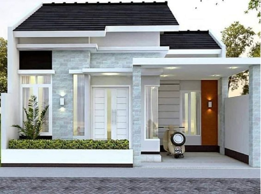 Detail Bentuk Desain Rumah Minimalis Nomer 6