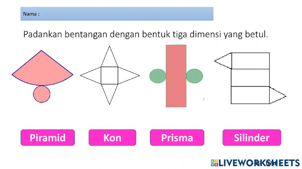 Detail Bentuk Gambar 3 Dimensi Nomer 10