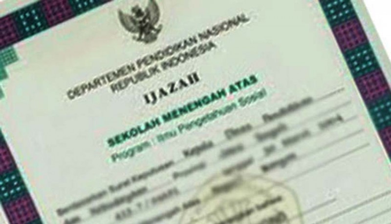 Detail Bentuk Ijazah Paket C Nomer 37