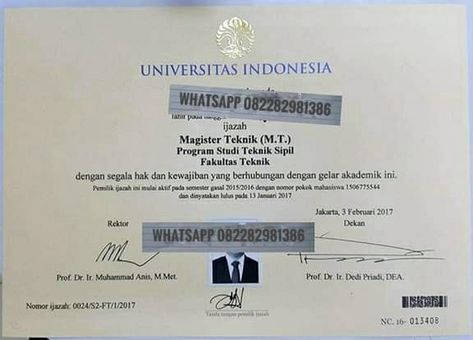 Detail Bentuk Ijazah S1 Nomer 21