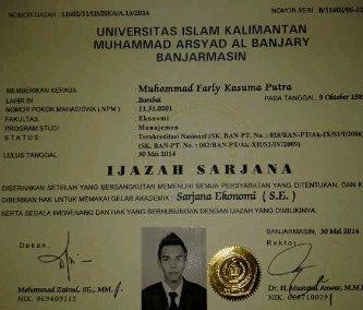 Detail Bentuk Ijazah S1 Nomer 26