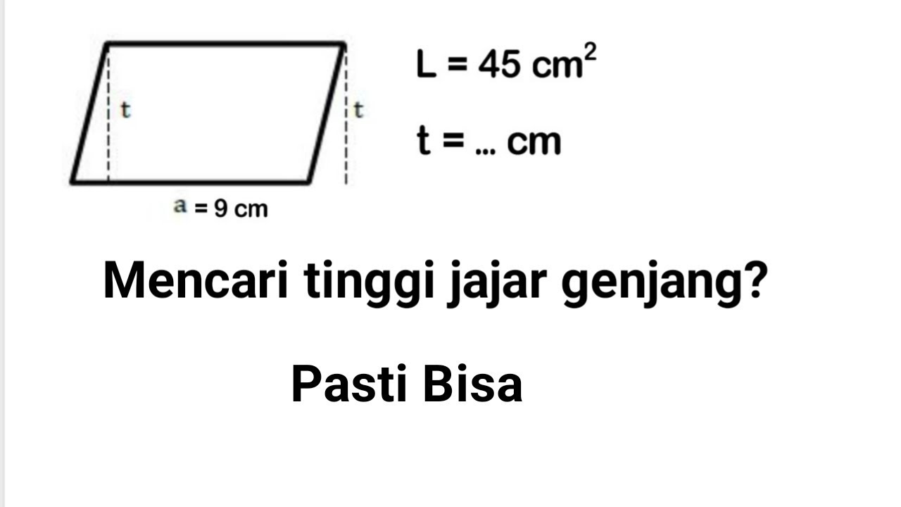 Detail Bentuk Jajar Genjang Nomer 29