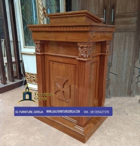 Detail Bentuk Mimbar Gereja Nomer 40