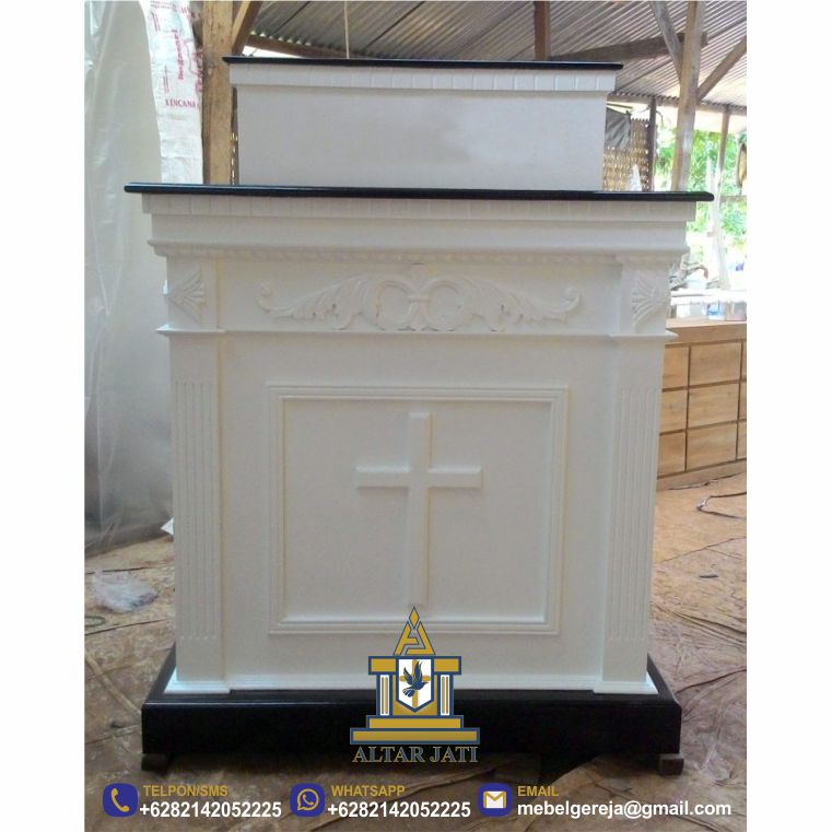 Detail Bentuk Mimbar Gereja Nomer 45