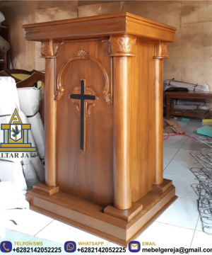 Detail Bentuk Mimbar Gereja Nomer 49